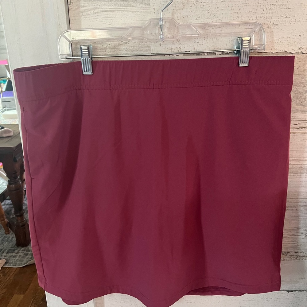 Eddie Bauer Deep Red Skort